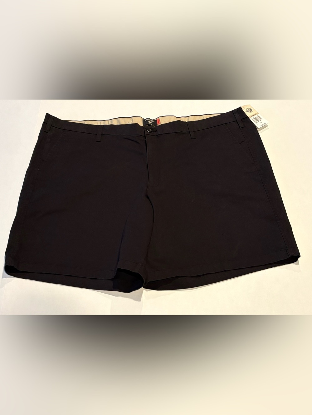 DOCKERS Men's Big & Tall Ultimate Shorts Supreme Flex Black New